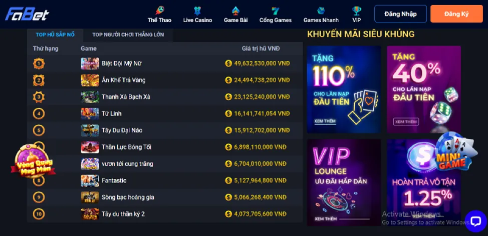 Khuyến mãi chào mừng thành viên mới Comebet Win